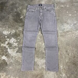 PAIGE Federal Jeans Men's Size 31 Gray Denim Slim Straight Fit Casual Wear